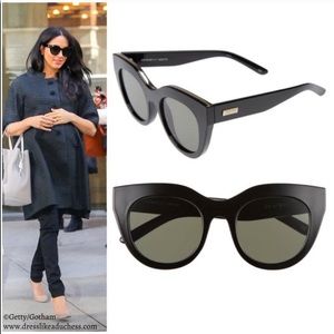 NWT Le Specs Air Heart Sunglasses Meghan Markle